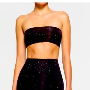Swarovski X Skims Jelly Sheer Bandeau ONYX - NWT **SOLD OUT ** Jelly
Sheer